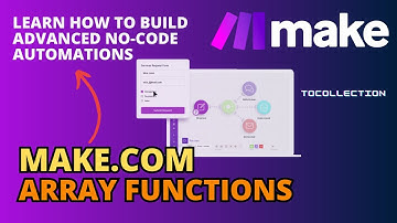 Array functions in Make.com - toCollection