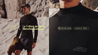 Le T-Shirt De Sport Manches Longues - Asphalte