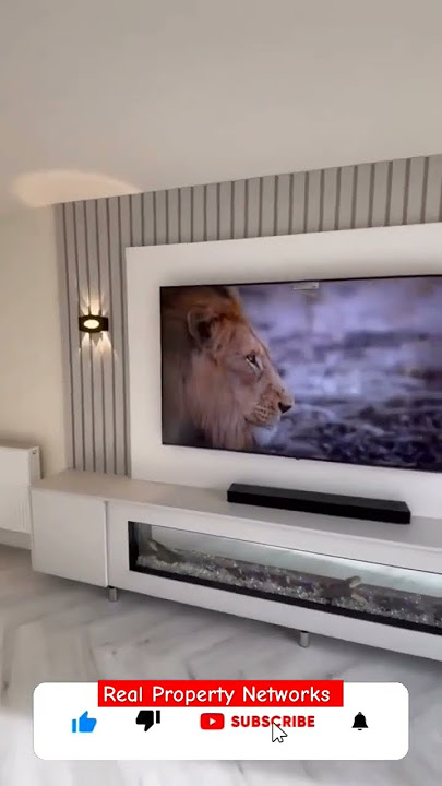 TV Wall Units Design 2023 // Latest Interior Design #tvwalldesign #shorts #trending