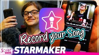 Starmaker - Karaoke App - How to Record Your First Song (by Sophie Pecora) screenshot 5
