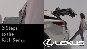 How-To Use the Kick Sensor in 3 Easy Steps | Lexus RX