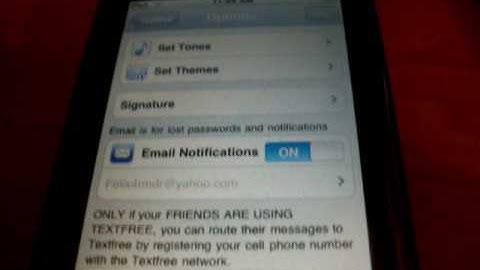 Text Free on iPod Touch and iPhone