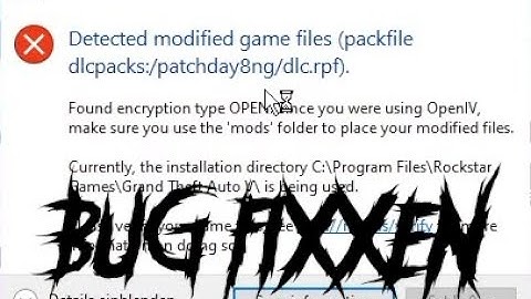 "Detected modified game files" FiveM Game Crash fix🩹    [FiveM/German]