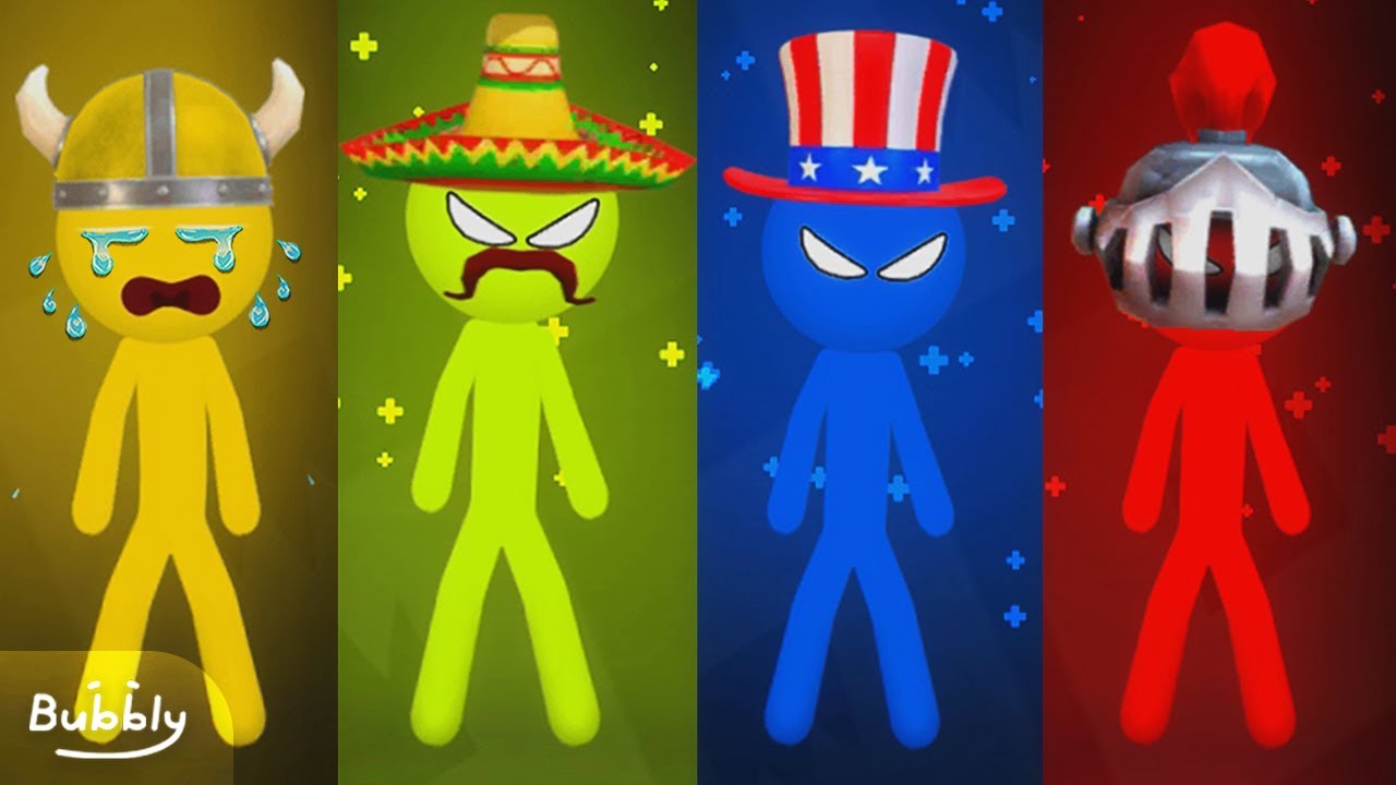 Stream Stickman Party: Play Offline Multiplayer Games with 1, 2, 3, or 4  Friends from ProbmeQbranbo