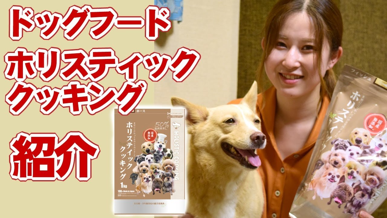 ドッグフード】サクサクドライフード ホリスティッククッキングご紹介