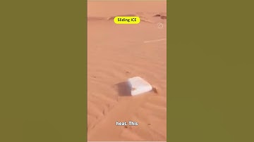 Why Dry Ice Slides on Sand Like a Hovercraft