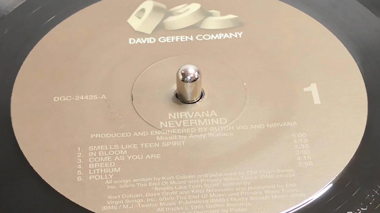 Nirvana - Come As You Are (2013 Vinyl LP) - YouTube