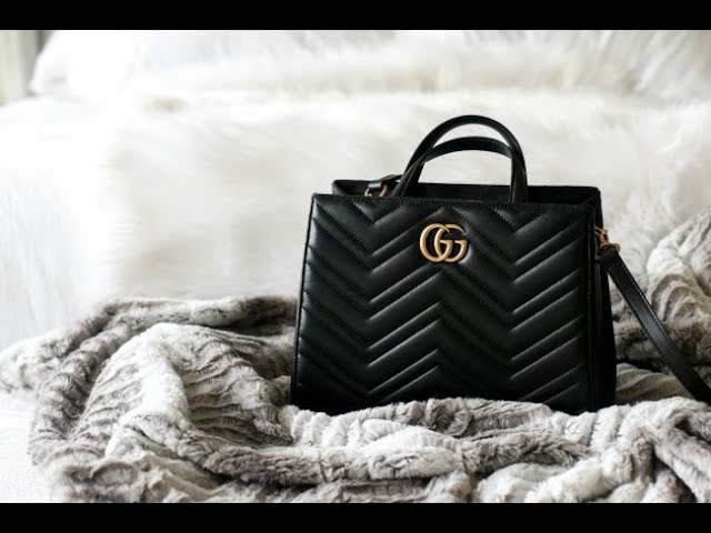 gucci marmont top handle satchel