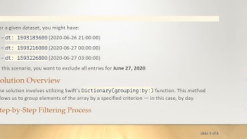 How to Filter an Array by Timestamps to Exclude Specific Days in Swift