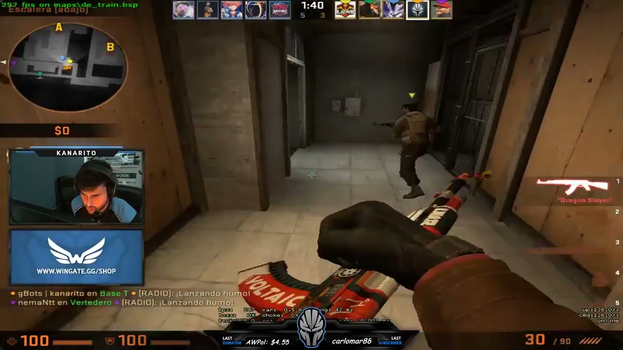 Kanarito Youtube 2017 10 31 Partida de I Pro League #1