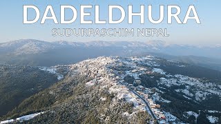 Winter Drone Flight Dadeldhura Sudurpaschim, Nepal