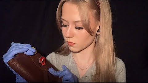 AMSR | Inspecting & Examining Objects (Whispered & Glove Sounds)