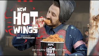 KFC New Hot Wings Sprinkled With Zesty Peppercorn
