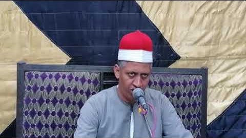 الشيخ وليد القاضى وتلاوة سجلت فى الذكرى السنوية الأولى من وفاة محمود على عمر أحمد عامر رحمه الله