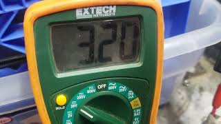 HHO gas made from 3VDC (take 2) @captainwilly1