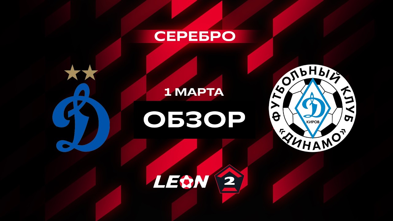Обзор матча «Динамо-2» — «Динамо (Киров)» | 1 тур LEON-Второй Лиги А