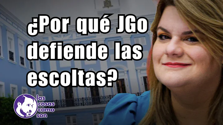 ¿Por que Jenniffer González defiende las escoltas?