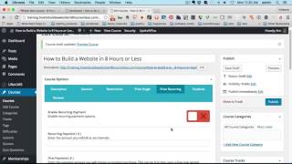 How to Create a Course using the LifterLMS WordPress Plugin
