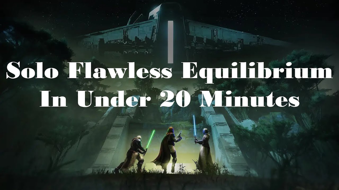 Destiny 2 | Solo Flawless Equilibrium in Under 20 Minutes (Renegades Dungeon)