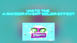 I Hate The A Random Invert Color Effect