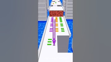 Ladder Master Runner Game 😆 Infinity #shorts #shortsfeed #viral