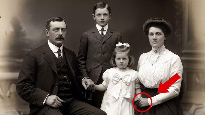 This 1914 Studio Photo Seems Harmless — Until You Notice What the Mother  Hides in Her Hand - YouTube