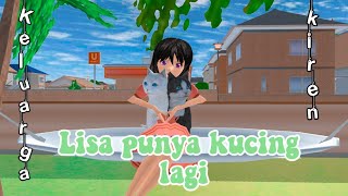 Lisa mungut kucing lagi||Keluarga Kiren||Drama Sakura School Simulator