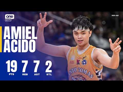 Amiel Acido LEADS UST vs DLSU 🐯🔥 | UAAP SEASON 89 MEN’S BASKETBALL | HIGHLIGHTS