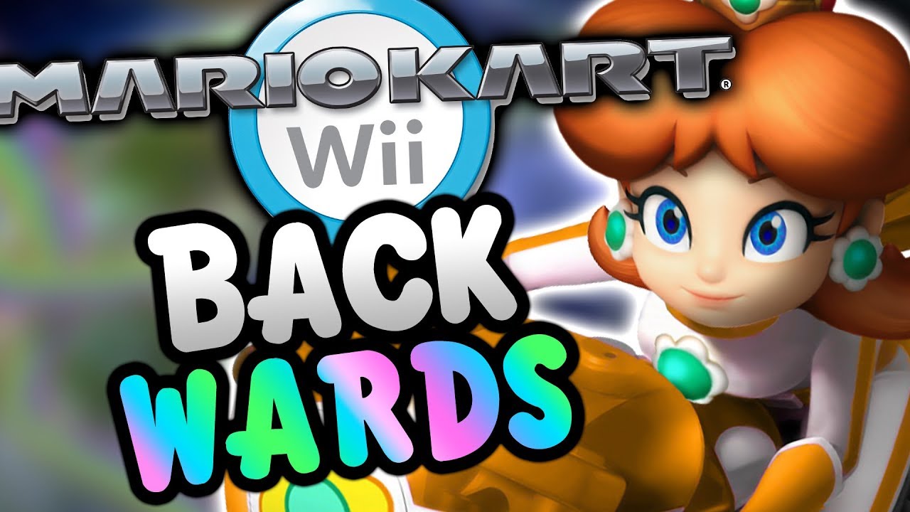 Mario Kart Wii BACKWARDS! (Nitro Tracks) YouTube