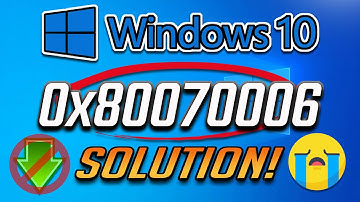 How to Fix Windows Update Error 0x80070006 on Windows 10 [Tutorial] 2025