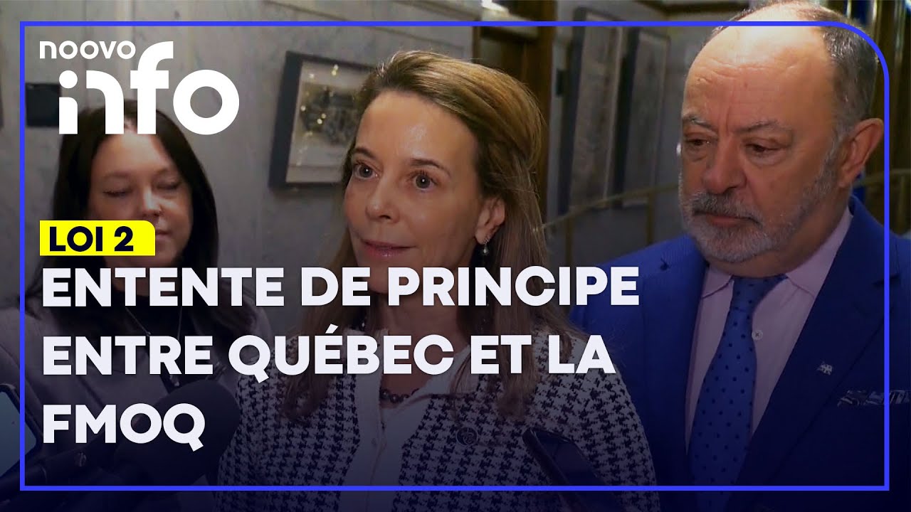 Loi 2: Entente de principe conclue entre La FMOQ et le gouvernement du Québec