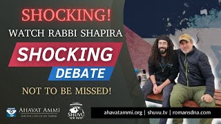 The Shocking Debate between Rabbi Shapira and a Reform Jewish Pro-Palestinan activist