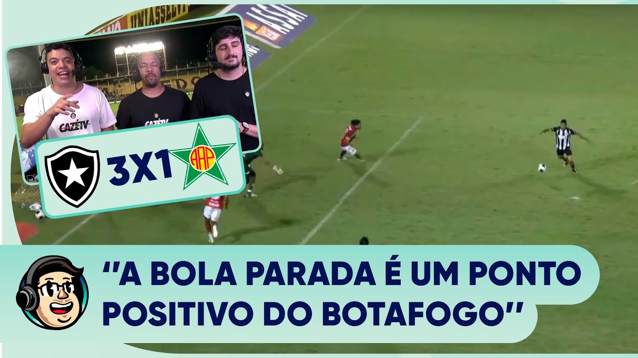 REAGIMOS A VITÓRIA DO BOTAFOGO QUE LEVOU O TIME À FINAL DA TAÇA RIO 2023!