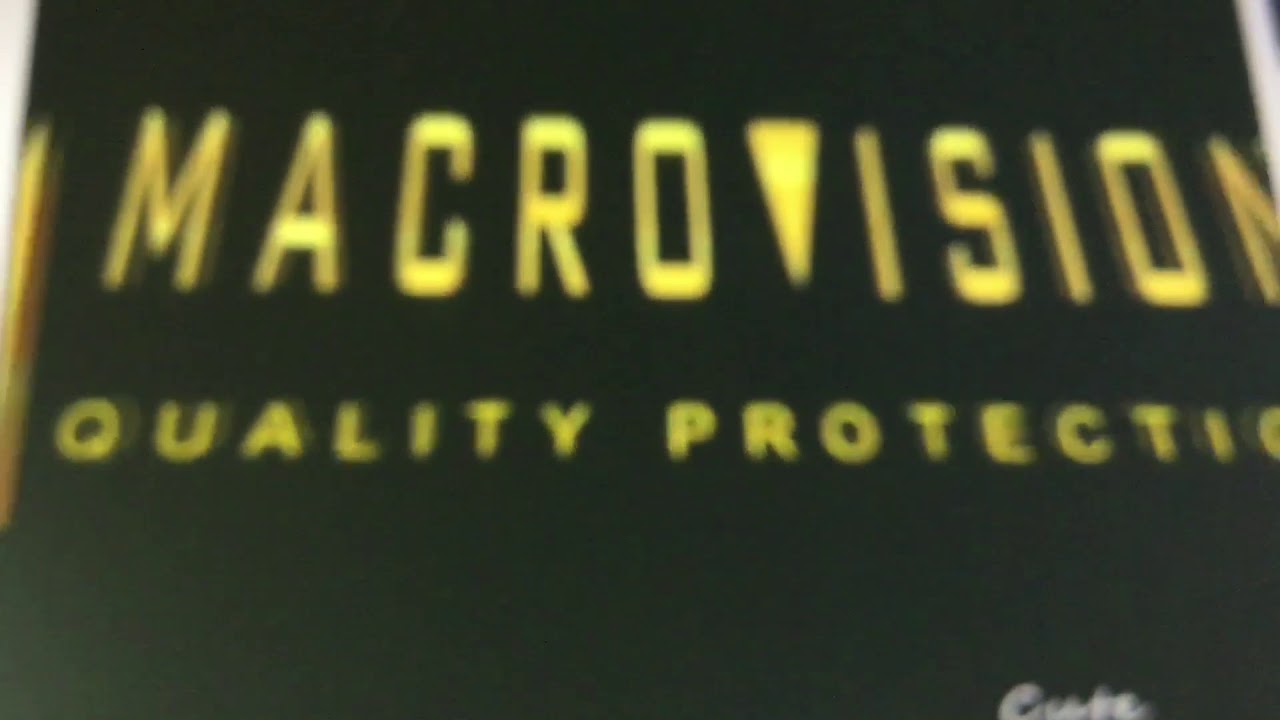 Cp MacroVision Quality Protection Logo With CTHE Fanfare YouTube