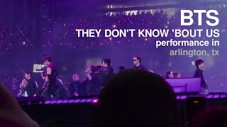 08/16/2026 Bts They Dont Know Bout Us In Texas (Arirang Tour)