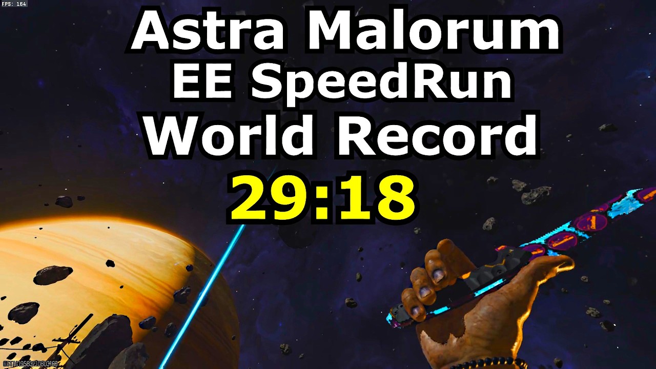 Astra Malorum Solo Easter Egg SpeedRun World Record 