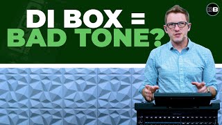 De verkeerde DI-box kan je klank verpesten (metingen van Smaart bewijzen het!).