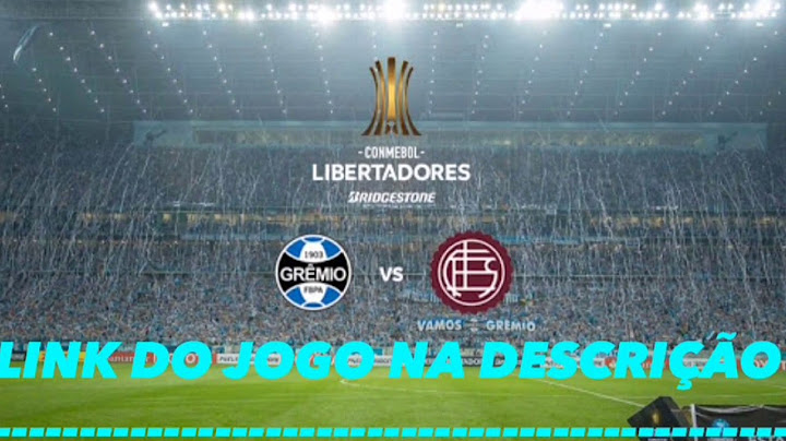 Grêmio x Lanus AO VIVO ( Jogo completo )