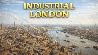 London 1850 – Industrial Revolution Peak (AI Reconstruction)
