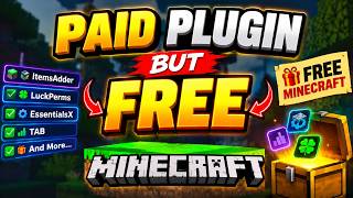 PAID PLUGINS → FREE! 🤯 Minecraft