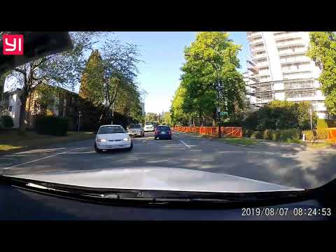 Crazy driving happening in Vancouver