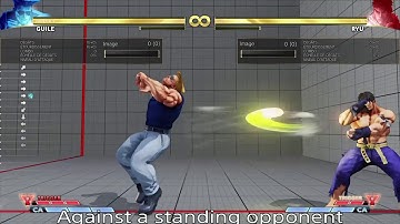 SFV 4.0 - Guile Loop Combos -  637 Damage
