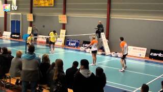 2010 - GD1 - Dave Khodabux / Yvonne Sie - Jacco Arends / Selena Piek (game 2 - deel 1)