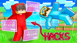 Cash is a HACKER in Minecraft!