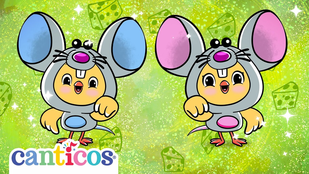 (New)🐀 Twist de los Cinco Ratoncitos🐀 La vaca Lola🐄Música para niños | Canticos