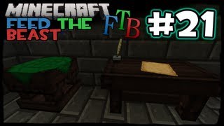 Minecraft: Feed The Beast - Episode 21 - Thaumcraft Is In The Building!