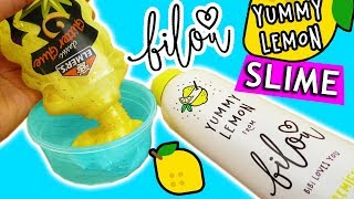 Bilou Yummy Lemon Slime in der Flaschen | Bottle SLIME DIY | Super einfach & sauber | DIY Fun