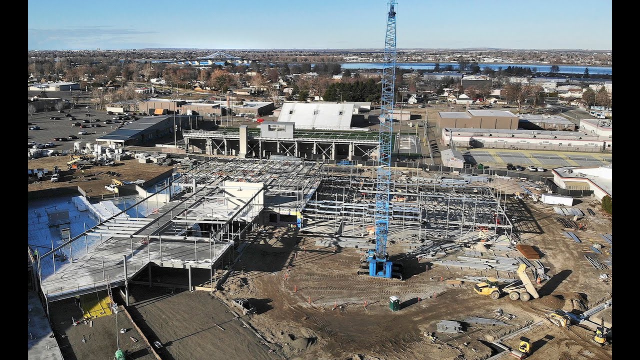 Kennewick High School construction update YouTube
