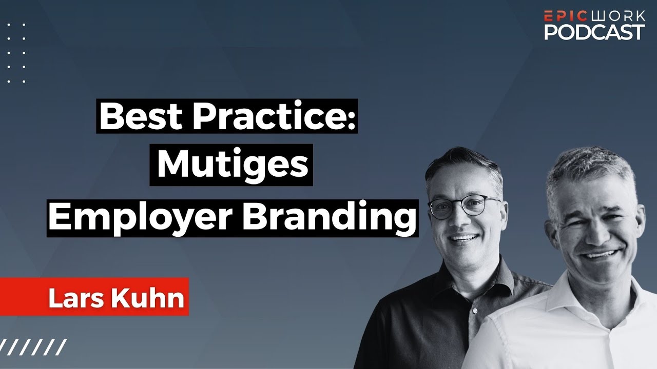 Mobile Podcast-Aufnahme mit Lars Kuhn zu mutigem Employer Branding