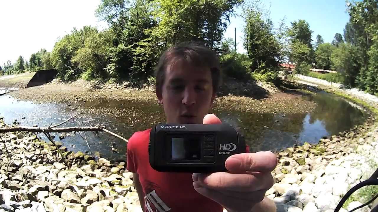 Initial review of Drift HD helmet camera
